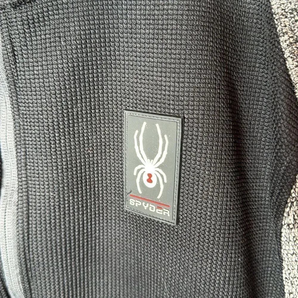 Spyder Core Full Zip Athletic Fit Jacket. Size Large. - Picture 4 of 9